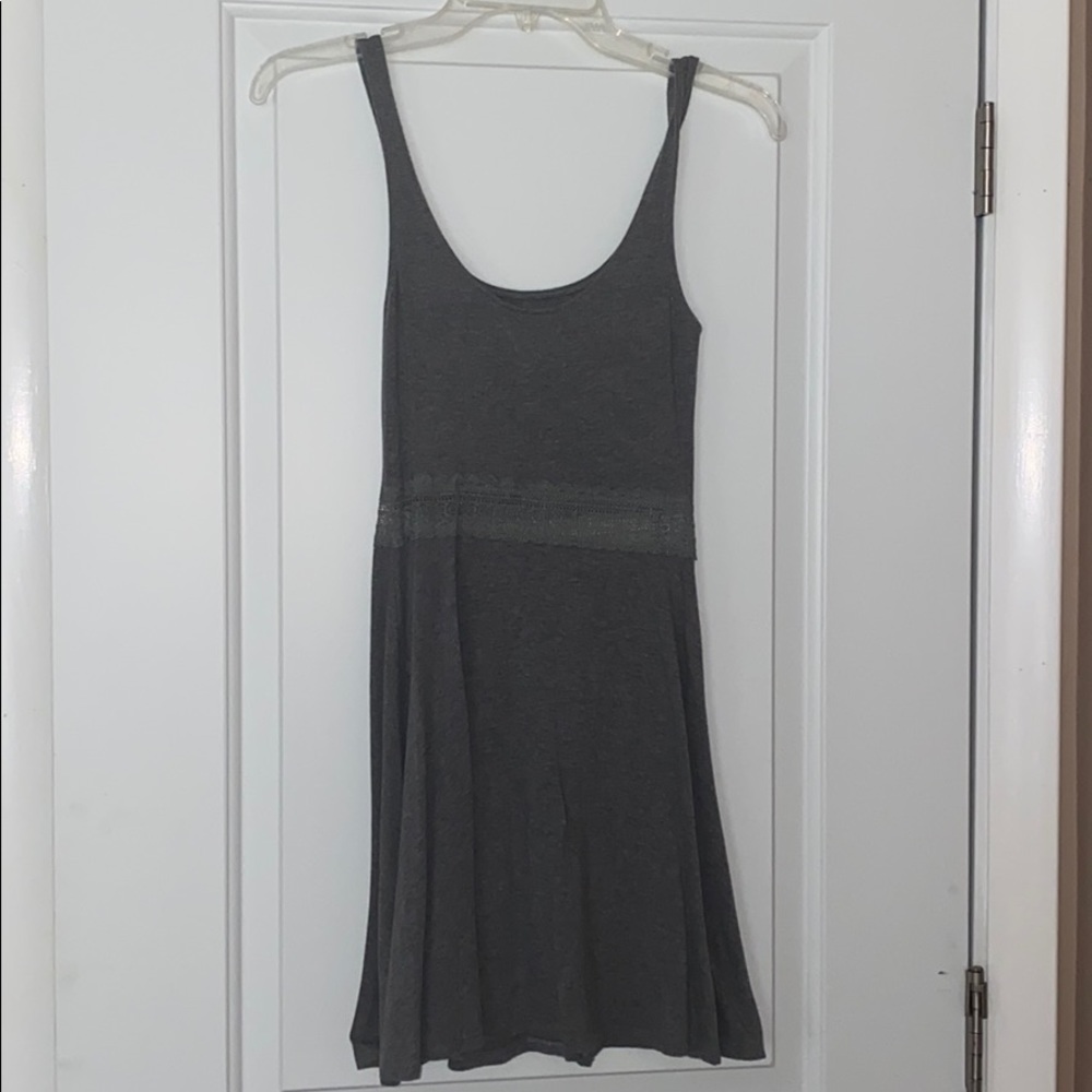 Grey Abercrombie dress